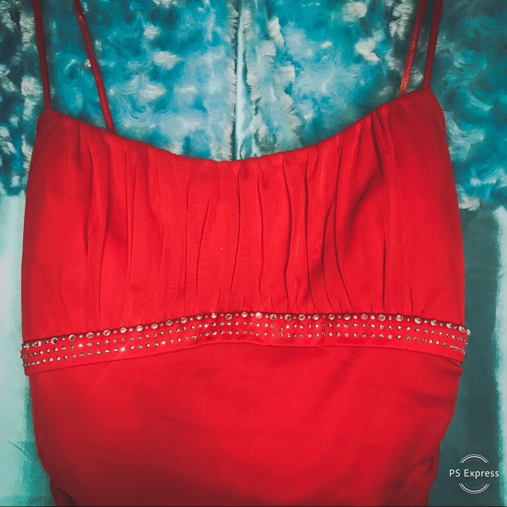 Ruby Rox Red Dress (M) - Picture 5 of 5